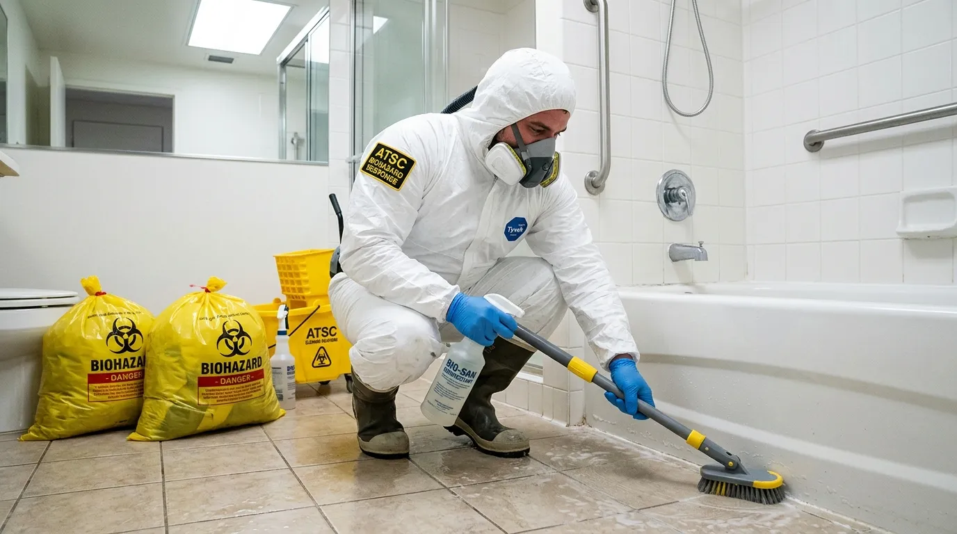 Decontamination equipment deployed for Blood Cleanup in Wahneta